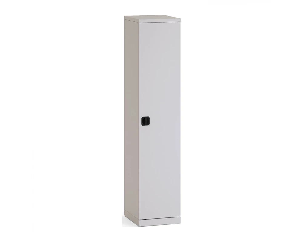 Шкаф металлический узкий, 4 полки (универсальный правый/левый) Riva Metal