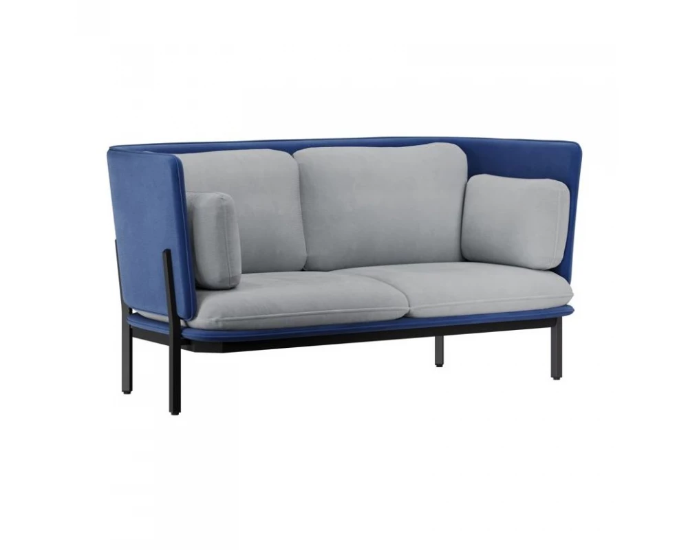 Диван двухместный с низкой спинкой Stato