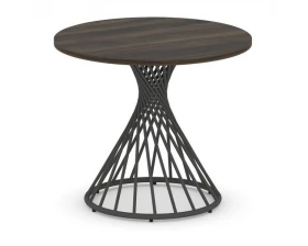 Стол переговорный круглый PR.C.SPRG-001.D 900х900х750 Oak images