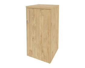 Шкаф низкий узкий правый (1 низкий фасад ЛДСП) 400x420x823 Оникс / Onix images