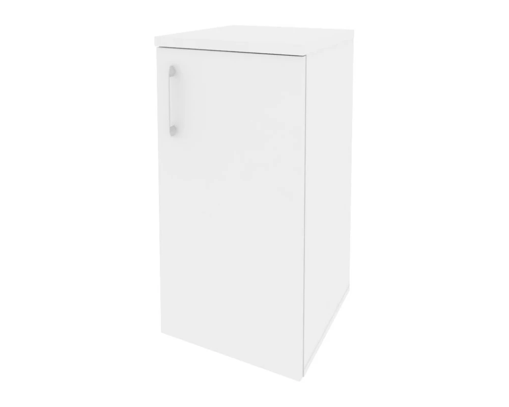 Шкаф низкий узкий правый (1 низкий фасад ЛДСП) 400x420x823 Оникс / Onix