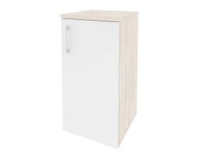 Шкаф низкий узкий правый (1 низкий фасад ЛДСП) 400x420x823 Оникс / Onix images