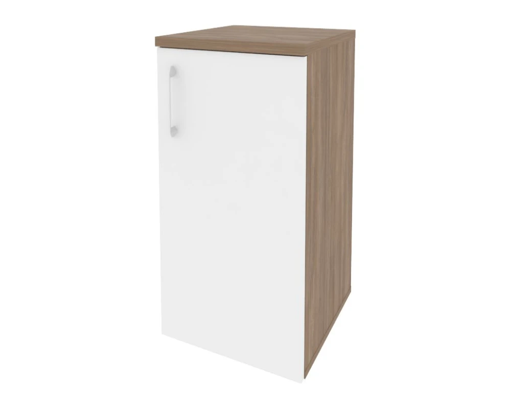 Шкаф низкий узкий правый (1 низкий фасад ЛДСП) 400x420x823 Оникс / Onix