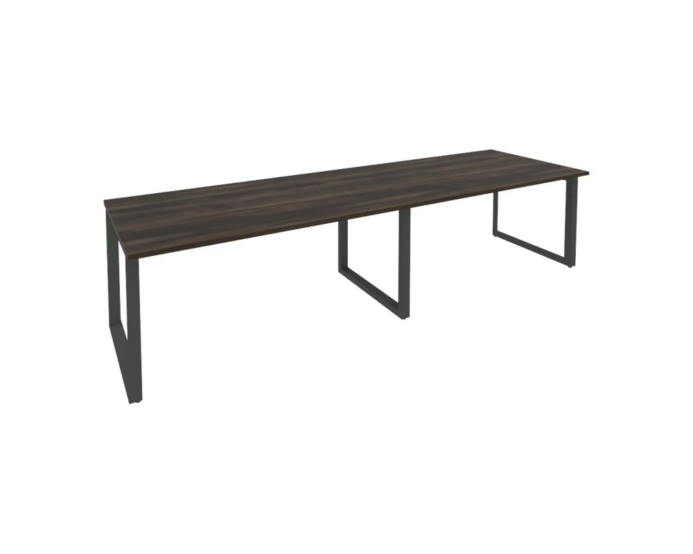 Стол переговорный (2 столешницы) на О-образном м/к 3160x980x750 Onix