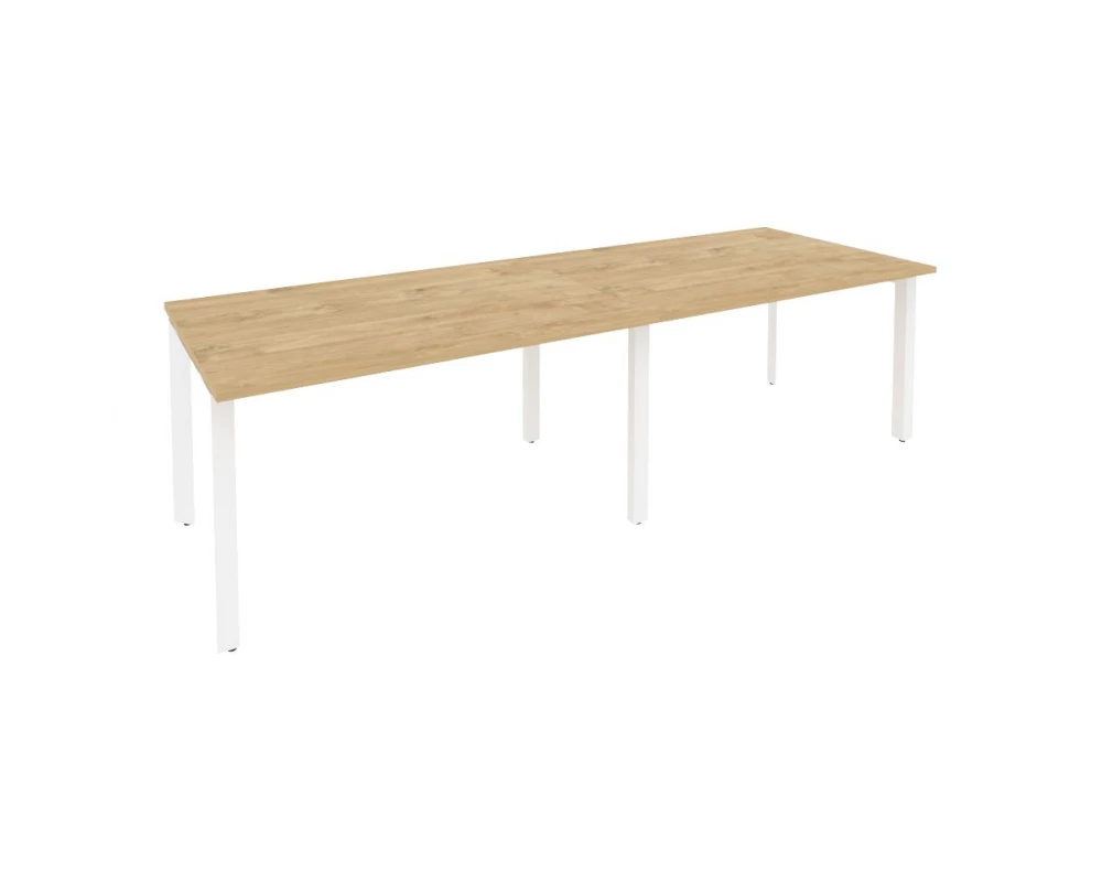 Стол переговорный (2 столешницы) на П-образном м/к 2760x980x750 Onix