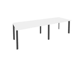 Стол переговорный (2 столешницы) на П-образном м/к 2760x980x750 Onix images