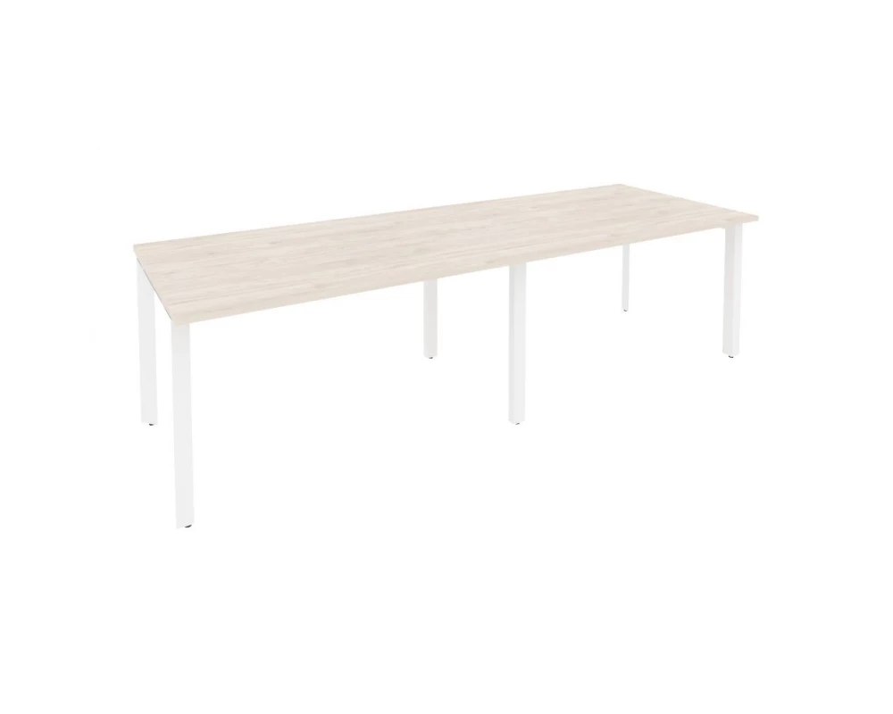 Стол переговорный (2 столешницы) на П-образном м/к 2760x980x750 Onix