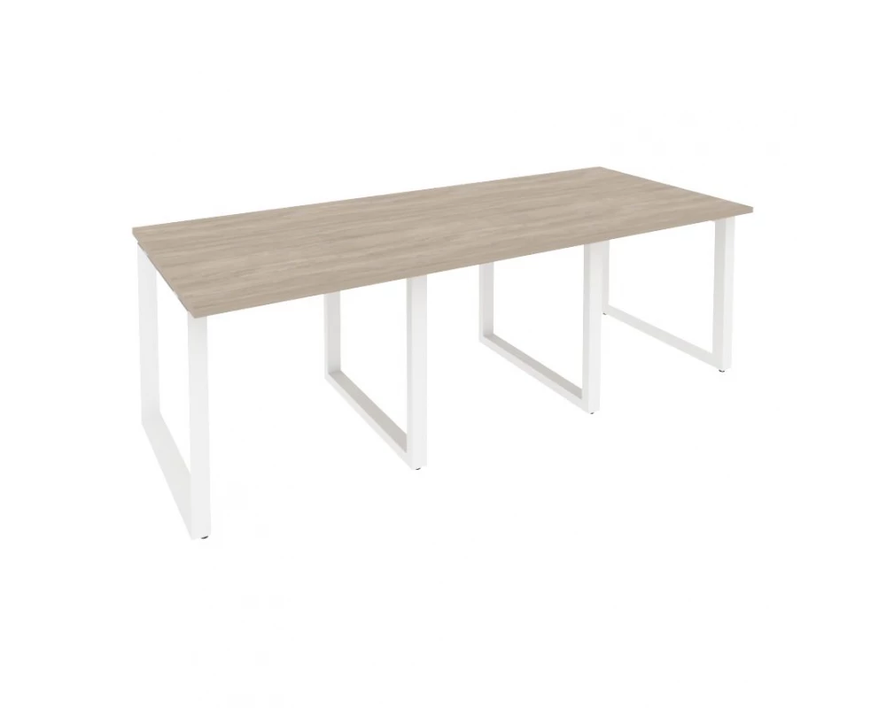 Стол переговорный (3 столешницы) на О-образном м/к 2340x980x750 Onix