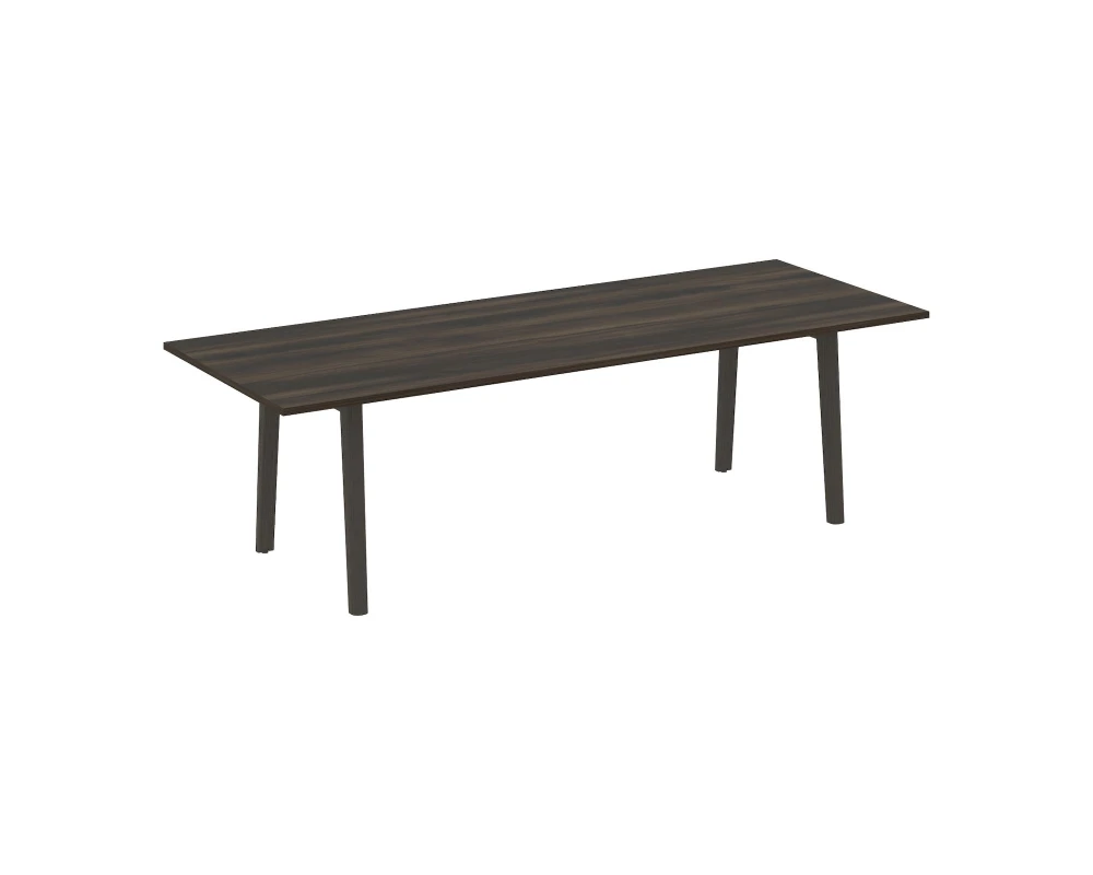 Стол переговорный, опоры - массив дерева 258x98x75 Оникс Вуд Директ / Onix Wood Direct