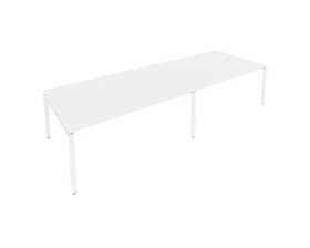 Переговорный стол (2 столешницы) на П-образном м/к 360x123,5x75 Metal System images