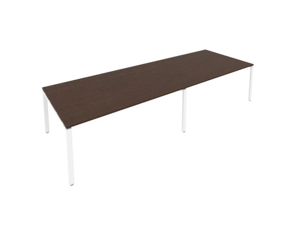 Переговорный стол (2 столешницы) на П-образном м/к 360x123,5x75 Metal System