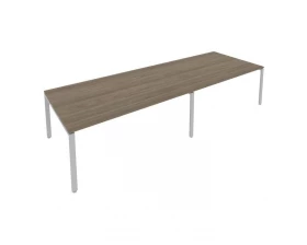Переговорный стол (2 столешницы) на П-образном м/к 360x123,5x75 Metal System images