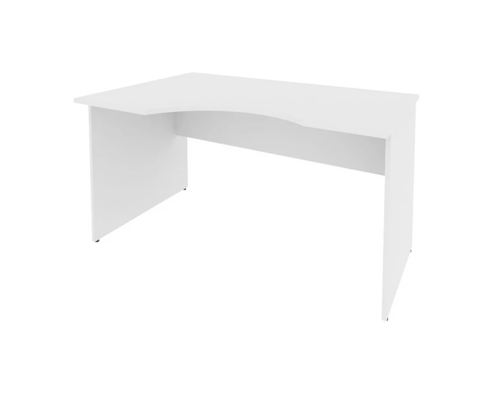 Офисный стол криволинейный левый 1400x900x755 Riva