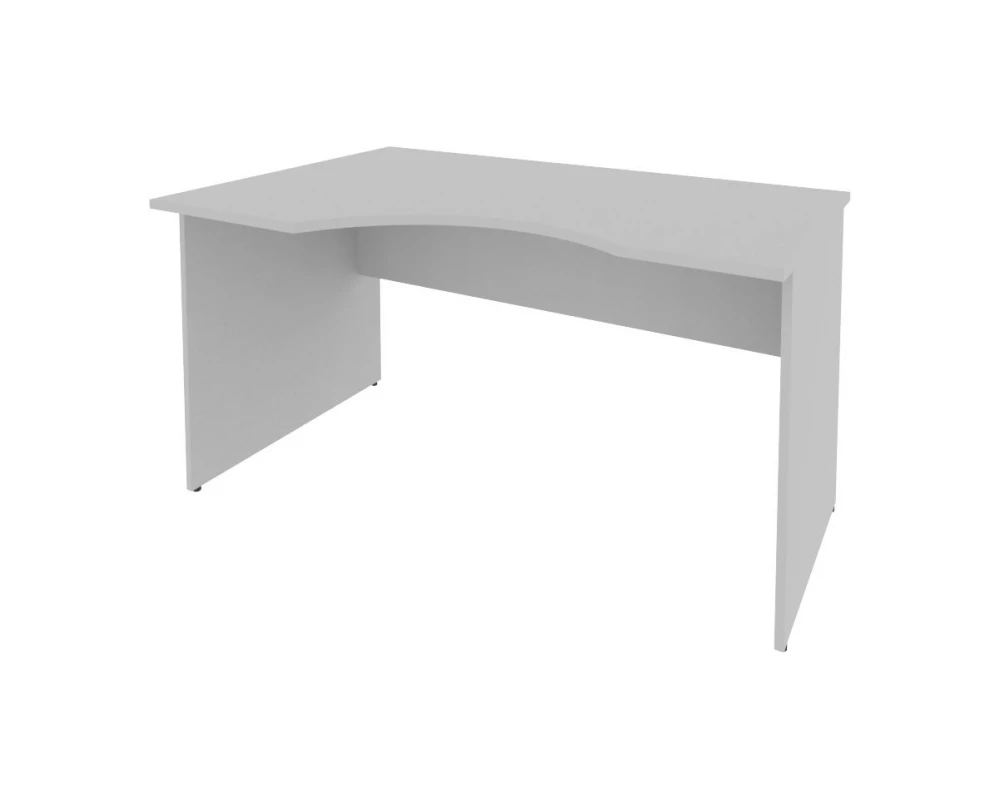 Офисный стол криволинейный левый 1400x900x755 Riva