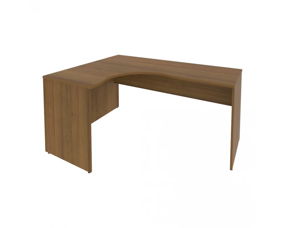 Стол офисный угловой левый 1600x1200x755 Riva
