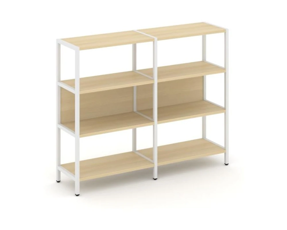 Двухсекционный стеллаж трехярусный Шелф Систем / Shelf System