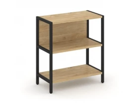 Односекционный стеллаж двухярусный 810х400х879 Shelf System images