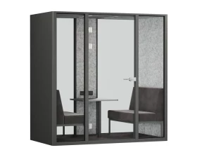 Акустическая кабина SoundCube RV QUATTRO (задняя стенка стекло) images