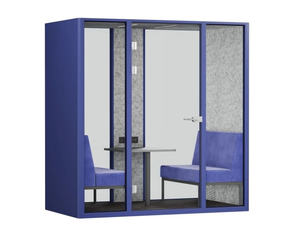 Акустическая кабина SoundCube RV QUATTRO (задняя стенка стекло)