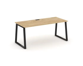 Стол письменный опоры трапеция 1380x700x750 Style Project Direct images