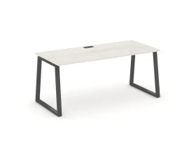 Стол письменный опоры трапеция 1380x700x750 Style Project Direct images