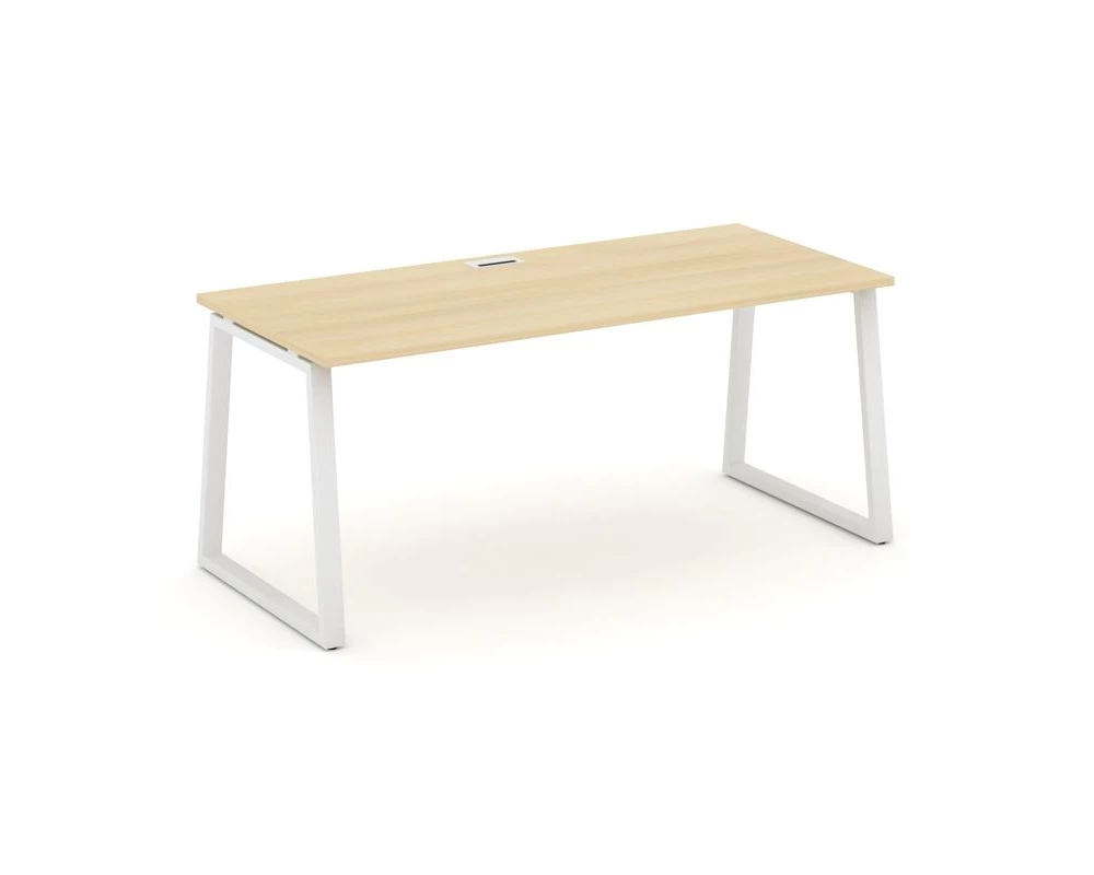 Стол письменный опоры трапеция 1380x700x750 Style Project Direct