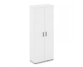 Гардероб широкий неглуб. с выдвижной штангой и полками 796x400x1982 зад. стенка HDF Style Project images