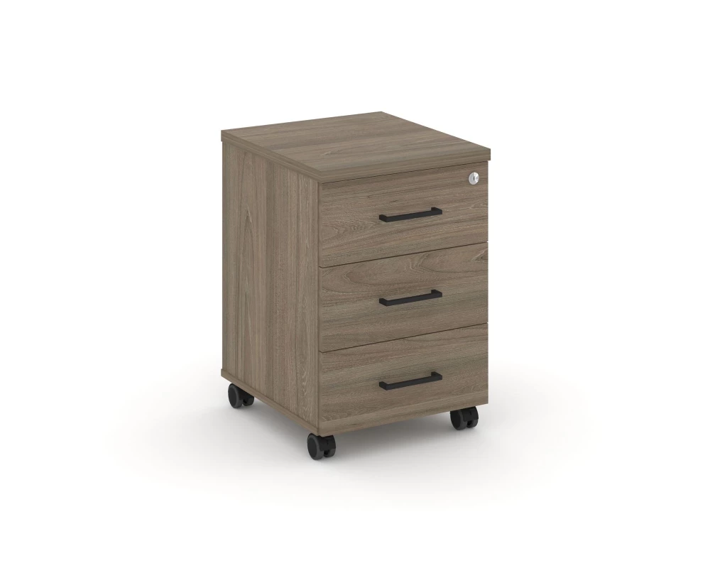 Тумба мобильная 3 ящ. Стандартные колеса 416x460x611 Style Project