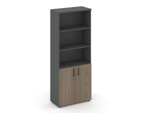 Шкаф высокий широкий полузакрытый 796x400x1982 зад. стенка HDF Стайл Проджект / Style Project images