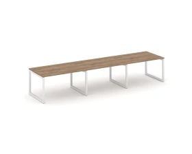 Стол переговорный на О-образном каркасе 50 мм 4410x980x750 Стайл Проджект / Style Project images