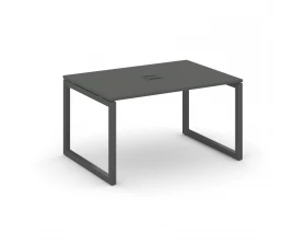 Стол переговорный на О-образном каркасе 50 мм с лючком 980x980x750 Style Project images