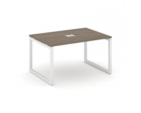 Стол переговорный на О-образном каркасе 50 мм с лючком 980x980x750 Style Project images