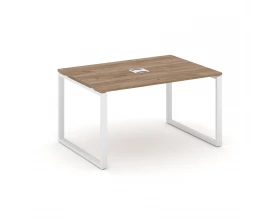 Стол переговорный на О-образном каркасе 60 мм с лючком 980x980x750 Style Project images