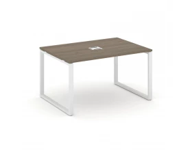 Стол переговорный на О-образном каркасе 60 мм с лючком 980x980x750 Style Project images