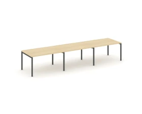 Стол переговорный на П-образном каркасе 40 мм 4410x980x750 Стайл Проджект / Style Project images