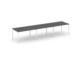 Стол переговорный на П-образном каркасе 40 мм 4410x980x750 Стайл Проджект / Style Project images