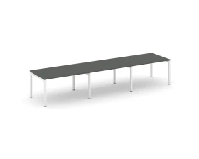 Стол переговорный на П-образном каркасе 50 мм 4410x980x750 Стайл Проджект / Style Project images