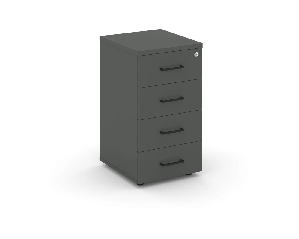 Тумба опорная/приставная с ящиками 416x460x750 Стайл Проджект / Style Project