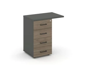 Тумба приставная с ящиками 416/700x460x750 Стайл Проджект / Style Project images