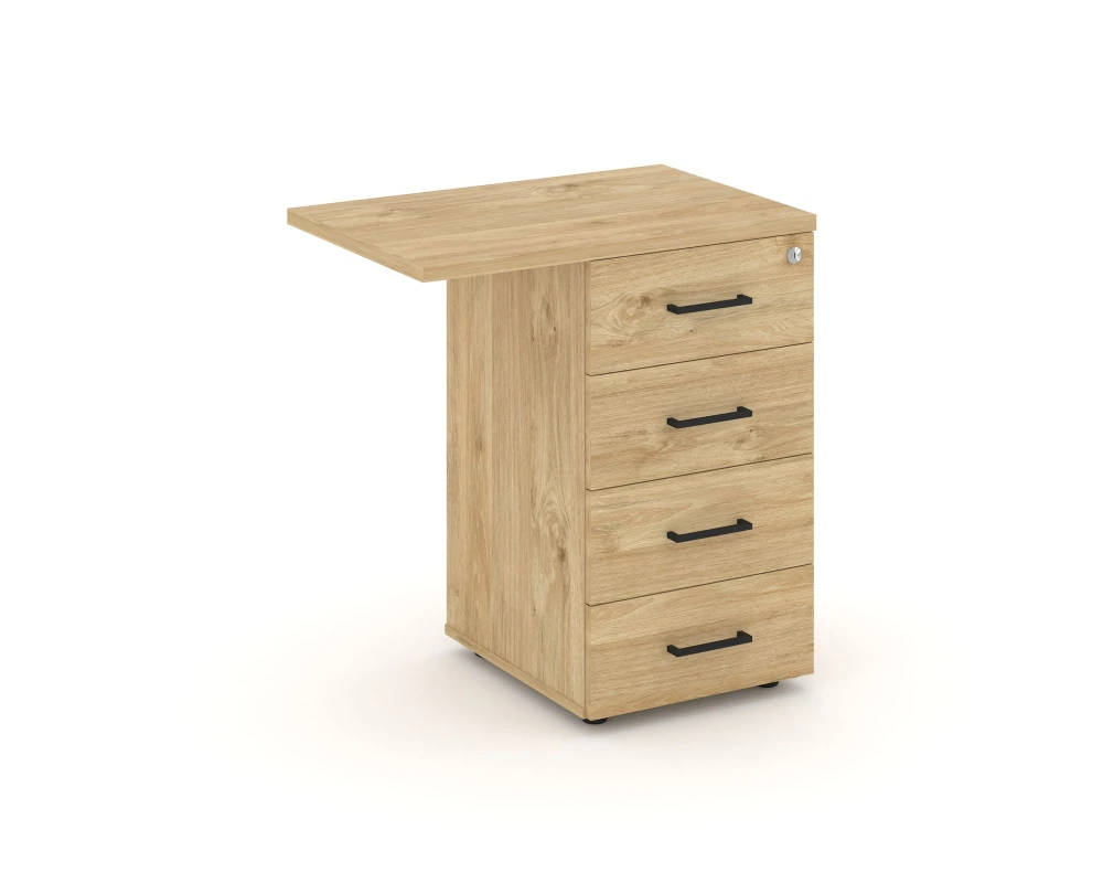 Тумба приставная с ящиками 416/700x460x750 Стайл Проджект / Style Project