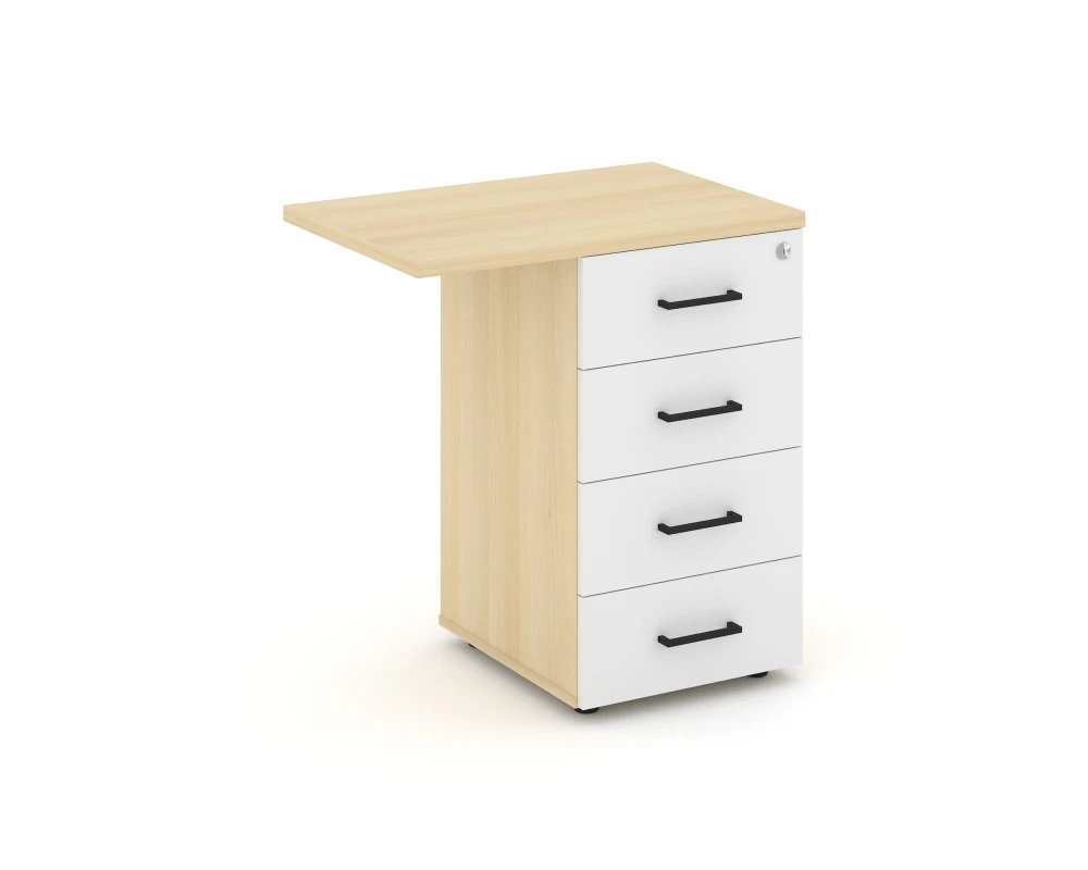 Тумба приставная с ящиками 416/700x460x750 Стайл Проджект / Style Project