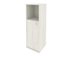 Шкаф средний узкий 1 низкая дверь ЛДСП левый 412x410x1215 Стайл Систем / Style System images