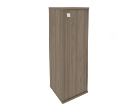 Шкаф средний узкий 1 средняя дверь ЛДСП правый 412x410x1215 Style System images