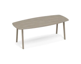 Стол для переговоров овальный WOOD 220x100x75,6 Time Wood images