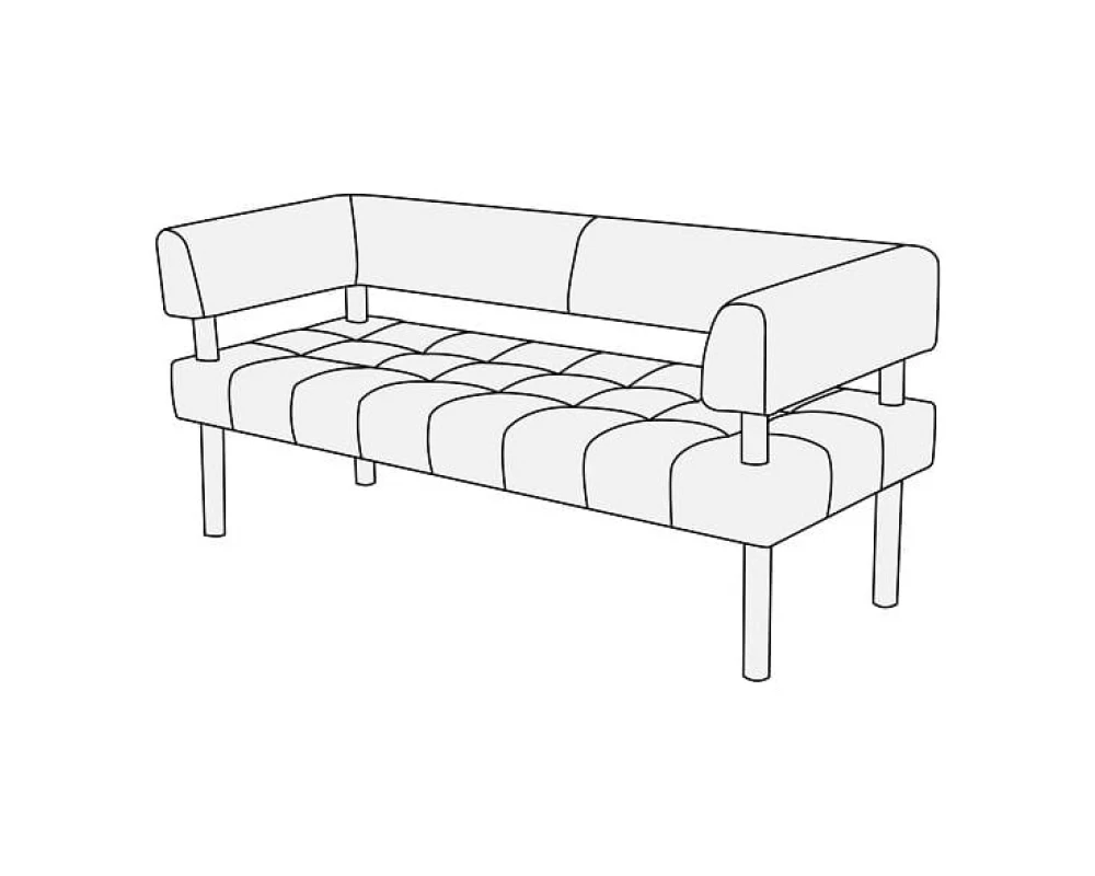 Диван 3-х местный Спринт