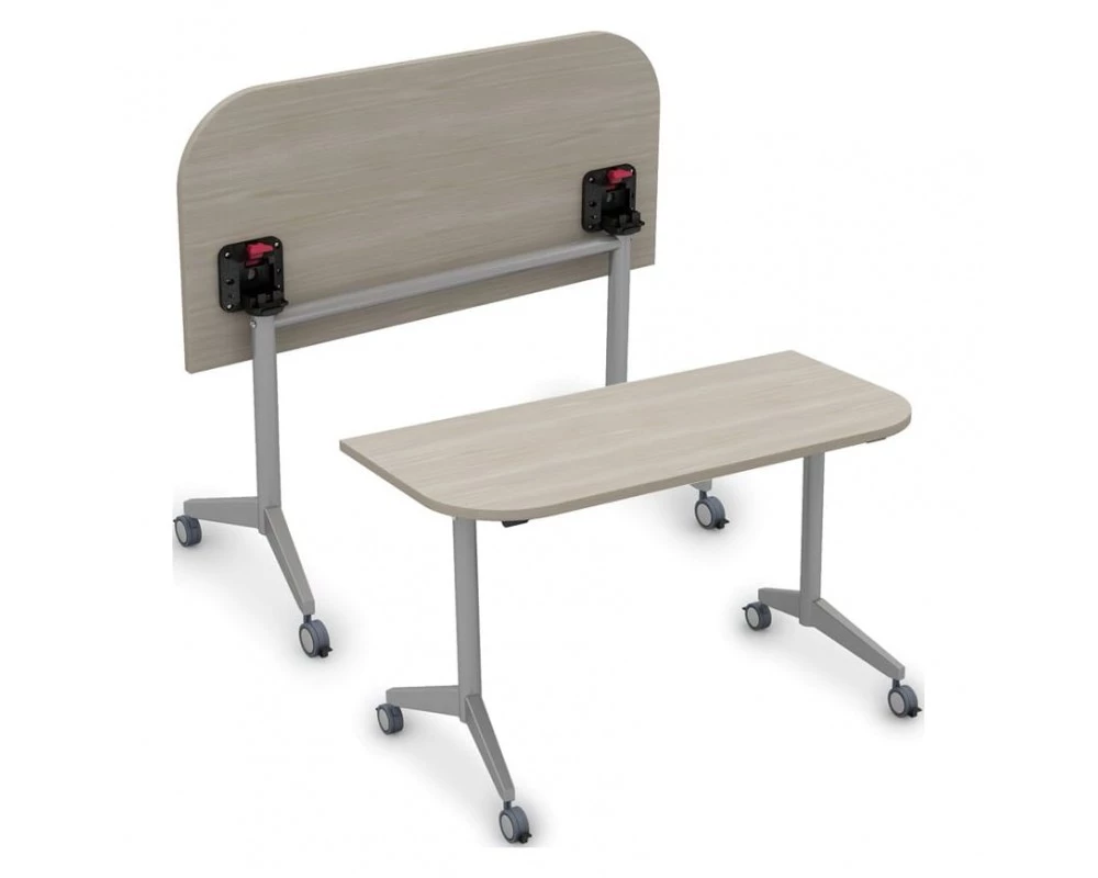 Складной радиусный стол Simple с фиксаторами (1250*600*750) 8ФСРР.101-S BEND new