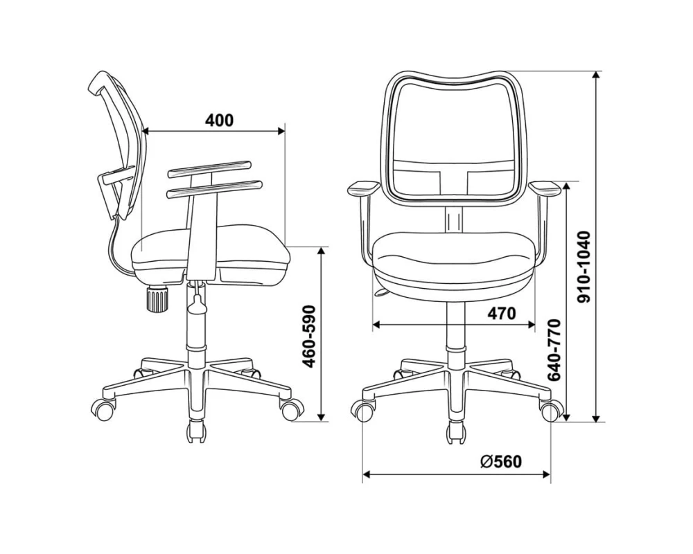 Кресло Бюрократ Ch-797AXSN