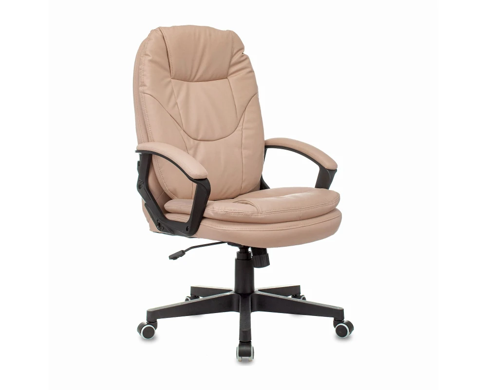 Кресло Бюрократ CH-868N Экокожа, Бежевый
