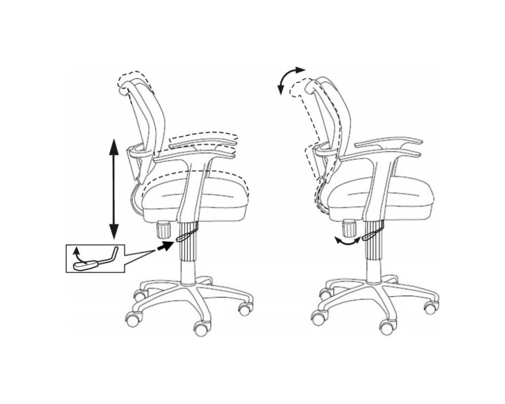 Кресло Бюрократ CH-W797