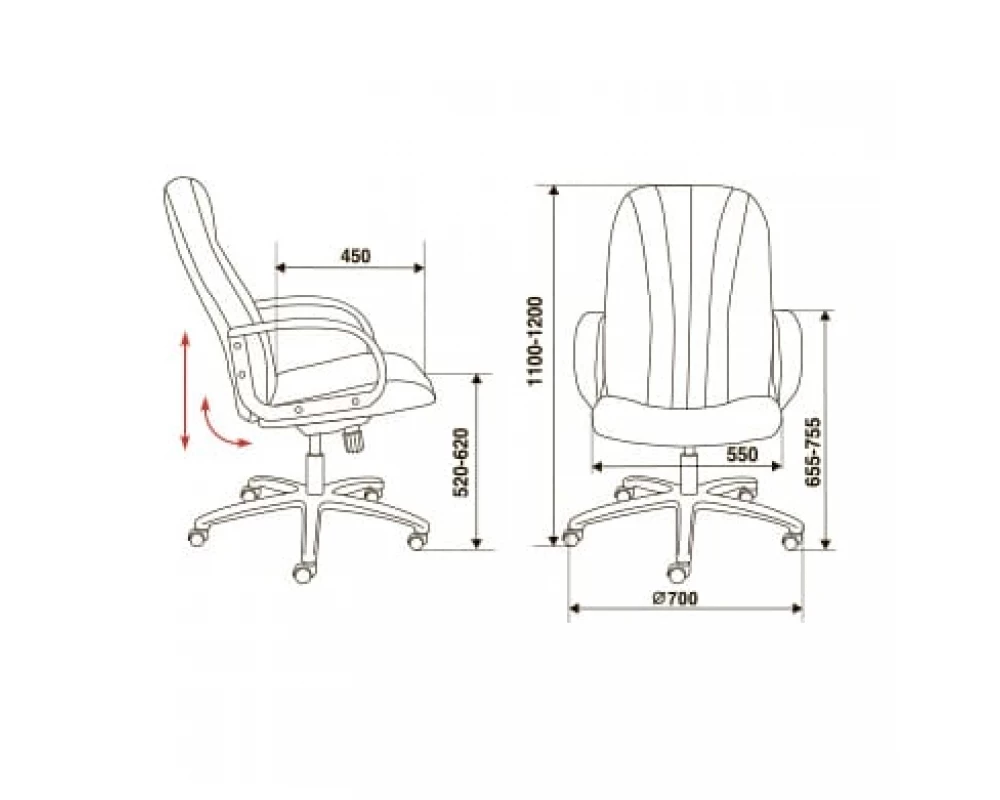 Кресло Бюрократ T-898AXSN